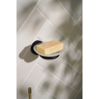 Мыльница настенная Штольц St&ouml;lz Loft basic, цвет чёрный