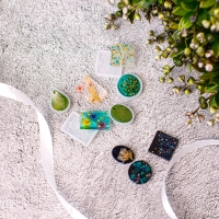 Форма силиконовая универсальная &laquo;Кулоны&raquo; набор 5 форм