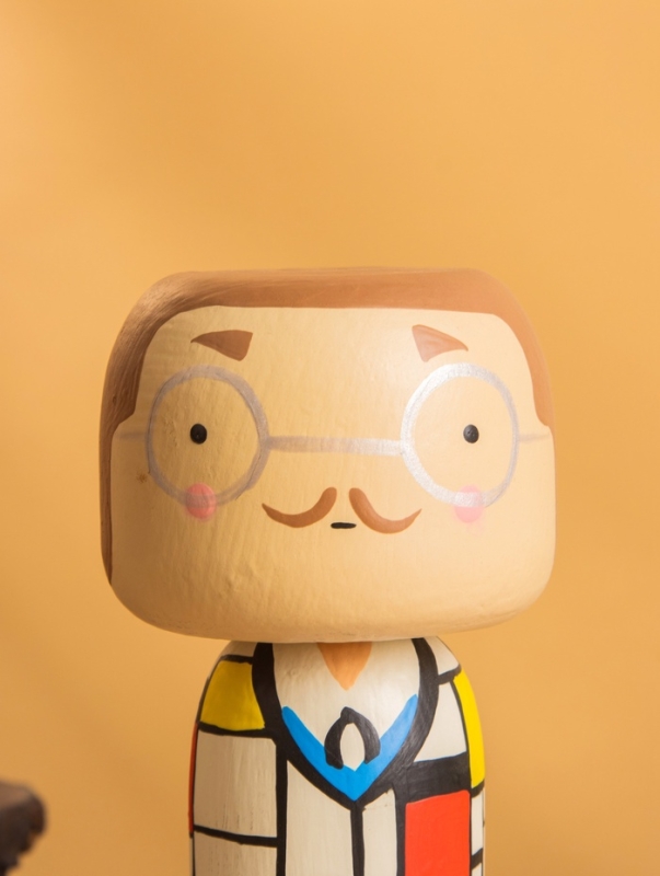 Деревянная кукла кокеши &laquo;Пит&raquo;, 8&times;7.5&times;16 см