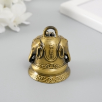 Колокольчик "Слоны" набор 2 шт 5х4,2х4,2 см