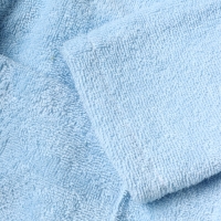 Халат махровый детский "Акула" р-р 32 (110-116 см), голубой