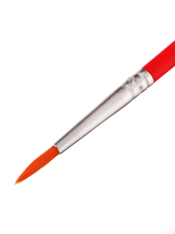 Карандаши акварельные 18 цветов, в картонной коробке, треугольные, дерево, с кистью, Рыбка   1055329