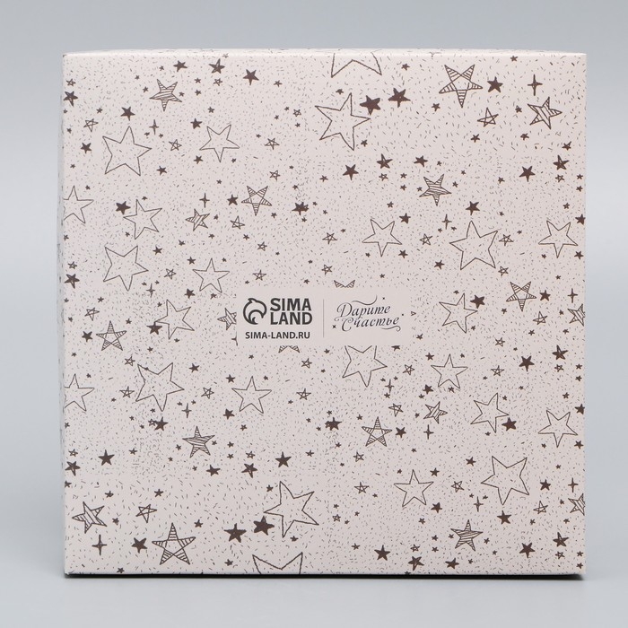 Коробка кондитерская для муссовых пирожных &laquo;Present for you&raquo;, 17.8 х 17.8 х 6.5 см