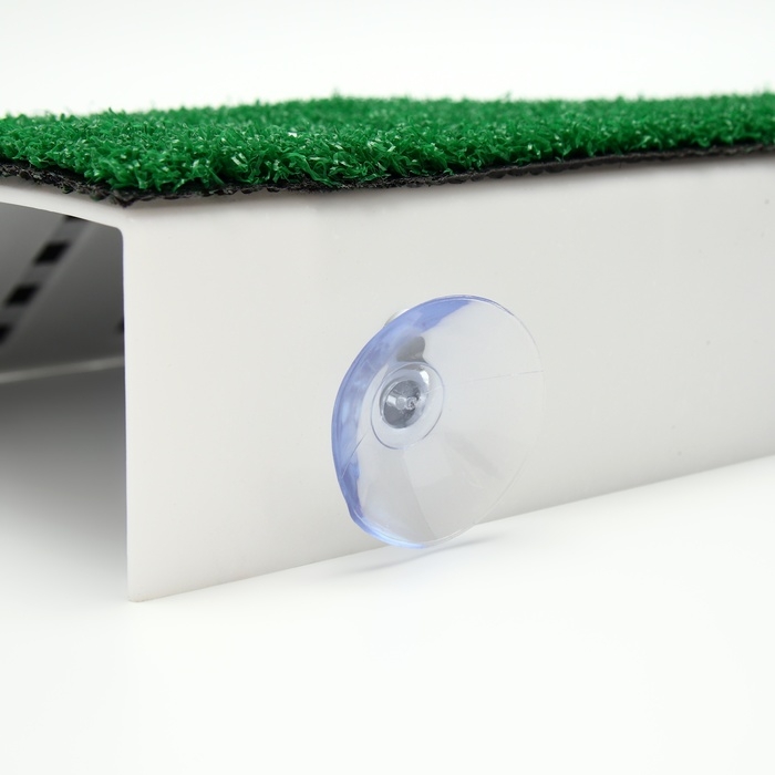 Мостик для черепах большой, на присосках, 20,5 х 20 х 6 см Мостик для черепах большой, на присосках, 20,5 х 20 х 6 см