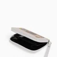 Кошелек дет 07-01-01 Июнь2527 кот, 12*1,5*9 см, 2 отд+отд/молн, д/карт, белый