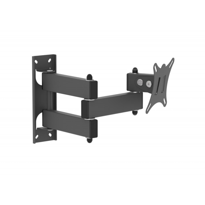 Кронштейн LE'STER LST-101.05, для ТВ,наклонно-поворотный,10-32 Кронштейн LE'STER LST-101.05, для ТВ,наклонно-поворотный,10-32",117-383 мм от стены,черный