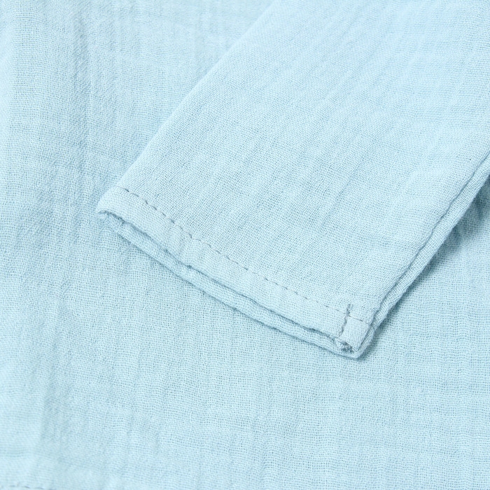 Распашонка детская, цвет светло-голубой, рост 62 см