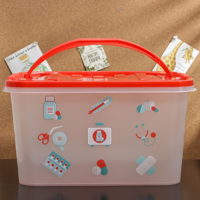 Аптечка «Доктор+», 15 л, прямоугольная Аптечка «Доктор+», 15 л, прямоугольная