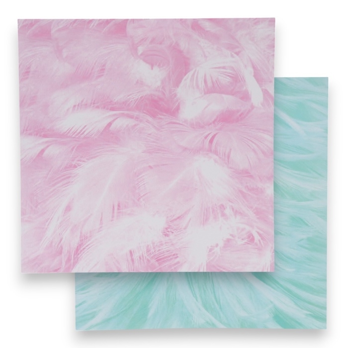 Фотофон двусторонний картон плотность 350 гр "Для малыша" 50х50 см