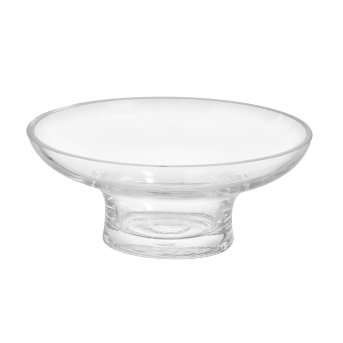 Подсвечник стекло на 1 свечу Подсвечник стекло на 1 свечу "Чаша" прозрачный 5х11,4х11,4 см