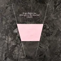 Пакет конус для цветов, с нетканым материалом, 26+7&times;37 см, розовый