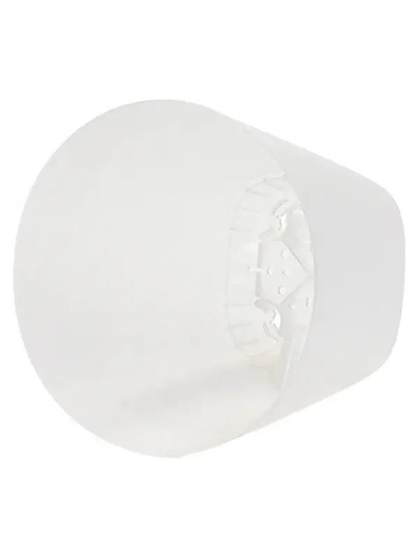 Кашпо с прикорневым поливом 2 л  D-14,5см, H-15см прозрачный "Гранд"