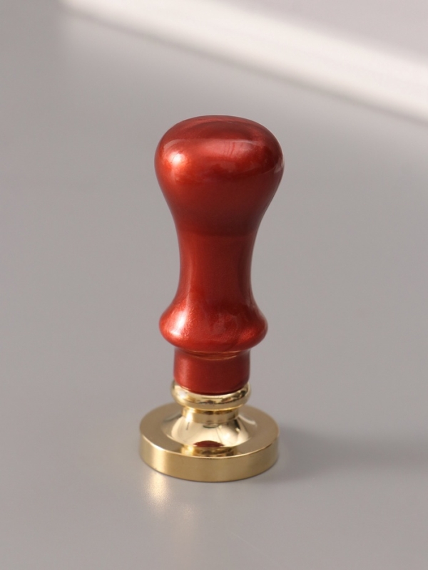 Печать для сургуча с пластиковой ручкой Печать для сургуча с пластиковой ручкой "Классика цифра 9" 2,5х2,5х6,3 см