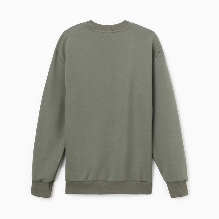 Джемпер мужской MINAKU: Basic line MAN , цвет хаки, р-р 46 Джемпер мужской MINAKU: Basic line MAN , цвет хаки, р-р 46