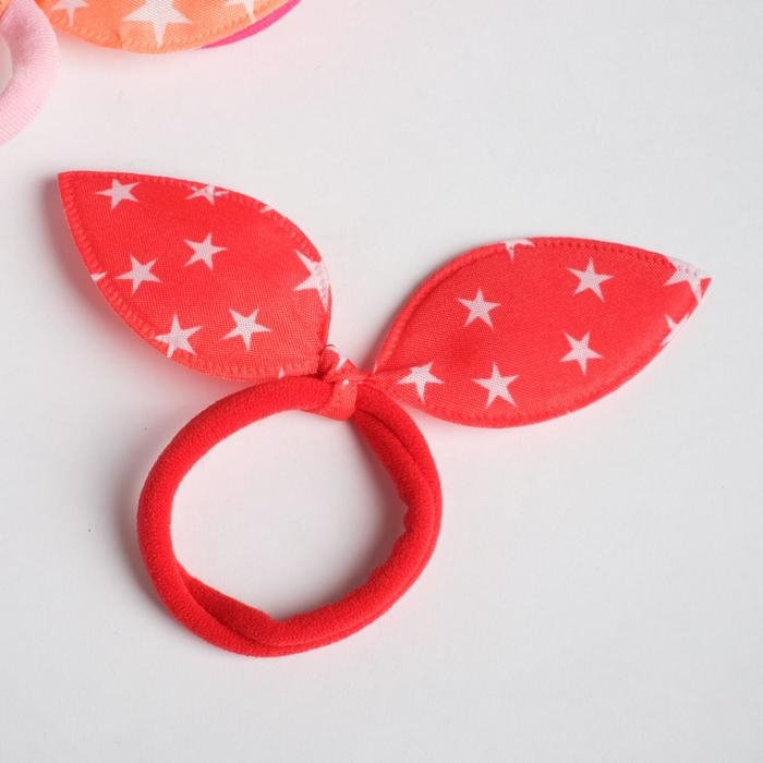 Резинки для волос , набор &laquo;Ушки&raquo;, единорог, 10 шт.