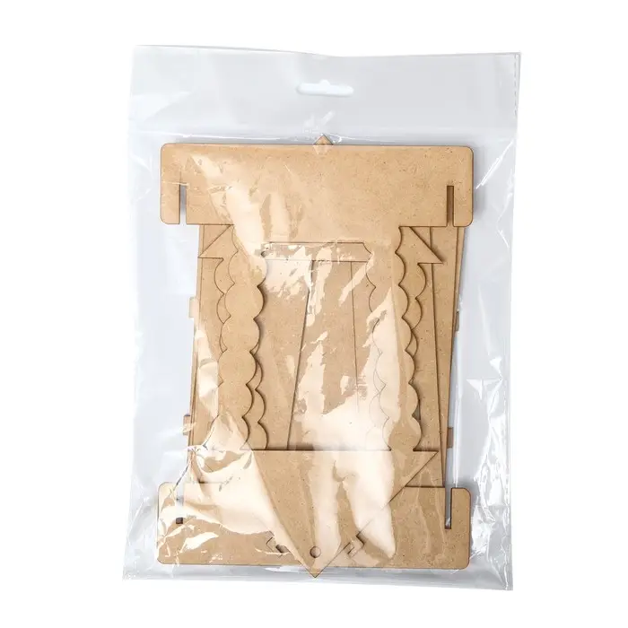 Кормушка своими руками из ХДФ для птиц &laquo;Домик с брёвнами&raquo;, 23 &times; 18 &times; 22 см, Greengo