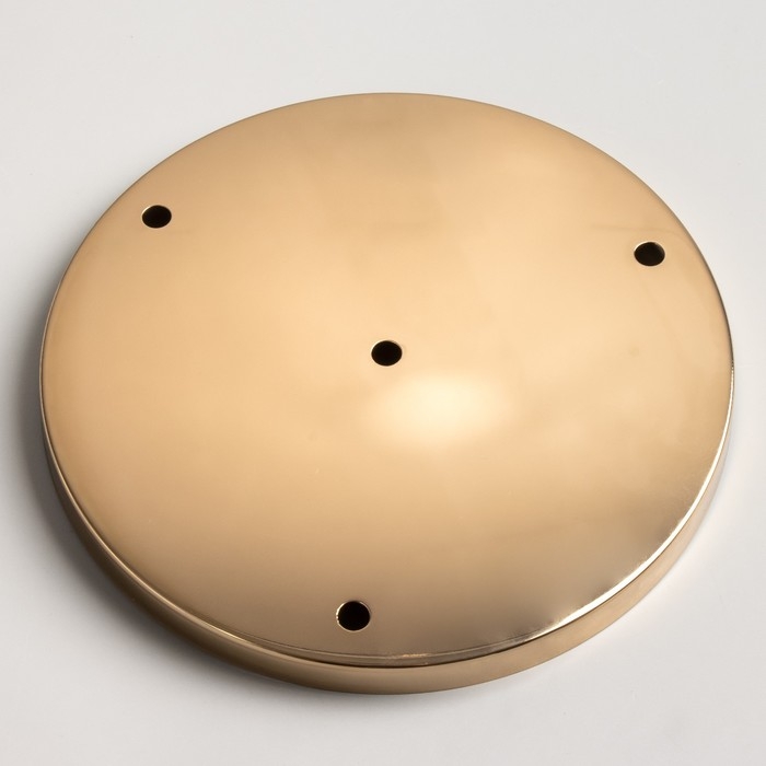 Основание для светильника "Круг-3" золото 23,5х23,5х2см