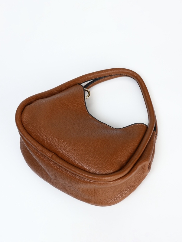 Сумка женская тоут на молнии, цвет коричневый