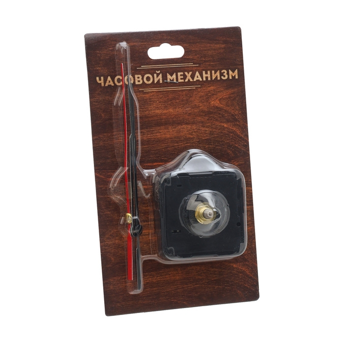 Часовой механизм со стрелками &laquo;Соломон-32&raquo;, плавный ход, шток 16 мм, стрелки 55/85/80 мм