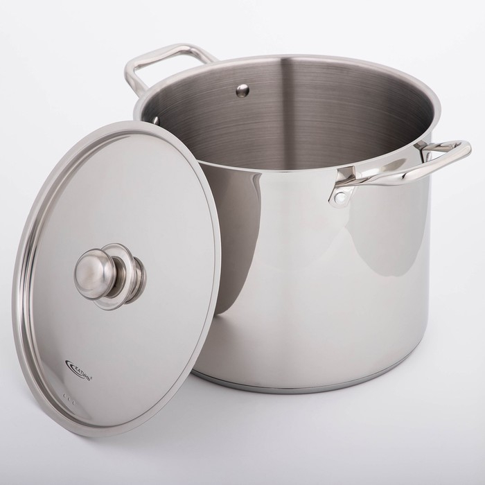 Кастрюля &laquo;Титан&raquo;, 14.5 л, d=28 см, h=24 см, капсульное дно, индукция