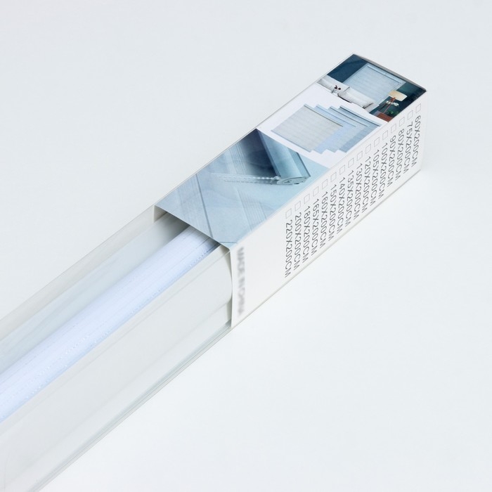 Штора рулонная &laquo;День-ночь&raquo; с люрексом, 60&times;180 см (с учётом креплений 3,5 см), цвет белый