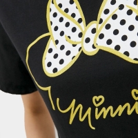 Футболка &laquo;Minnie&raquo; Минни Маус, цвет чёрный