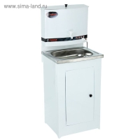 Умывальник TUNDRA, с ЭВН, нержавеющая мойка, 1250 Вт, 17 л, белый Умывальник TUNDRA, с ЭВН, нержавеющая мойка, 1250 Вт, 17 л, белый