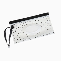 Контейнер для салфеток с петелькой «Звезды на белом», цвет МИКС Контейнер для салфеток с петелькой «Звезды на белом», цвет МИКС