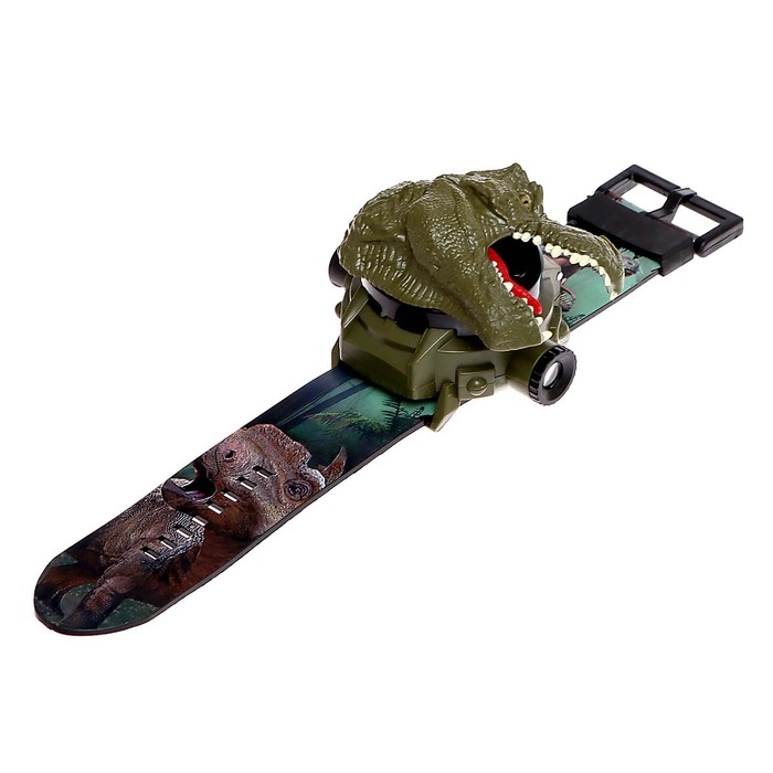 Часы-проектор &laquo;Эра динозавров&raquo;, свет