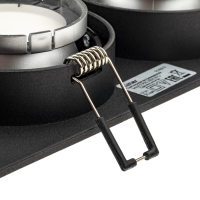 Светильник встр ARTIN скрыт ламп прямоуг 260х92х40мм монтаж отв 80х230мм 3хGU5.3 Al черн 514 Светильник встр ARTIN скрыт ламп прямоуг 260х92х40мм монтаж отв 80х230мм 3хGU5.3 Al черн 514