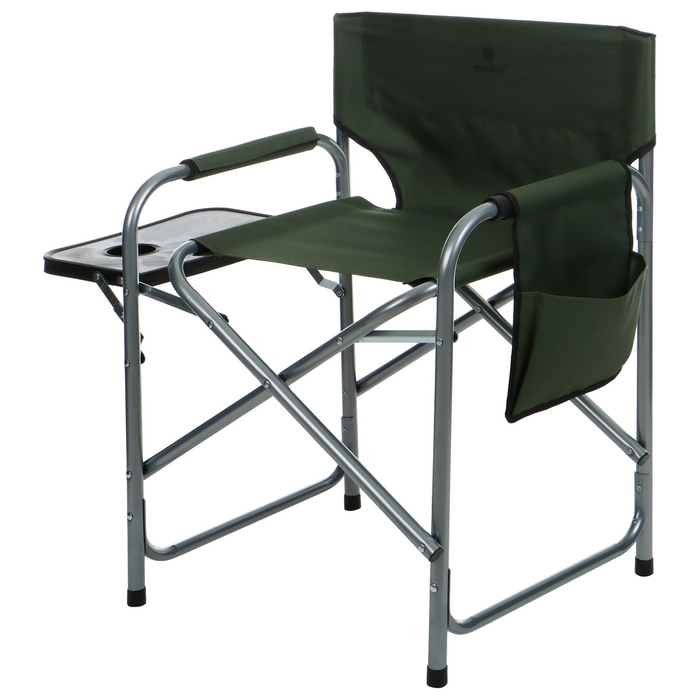 Кресло складное со столом, 54 х 45 х 78 см, до 120 кг, цвет зелёный Кресло складное со столом, 54 х 45 х 78 см, до 120 кг, цвет зелёный