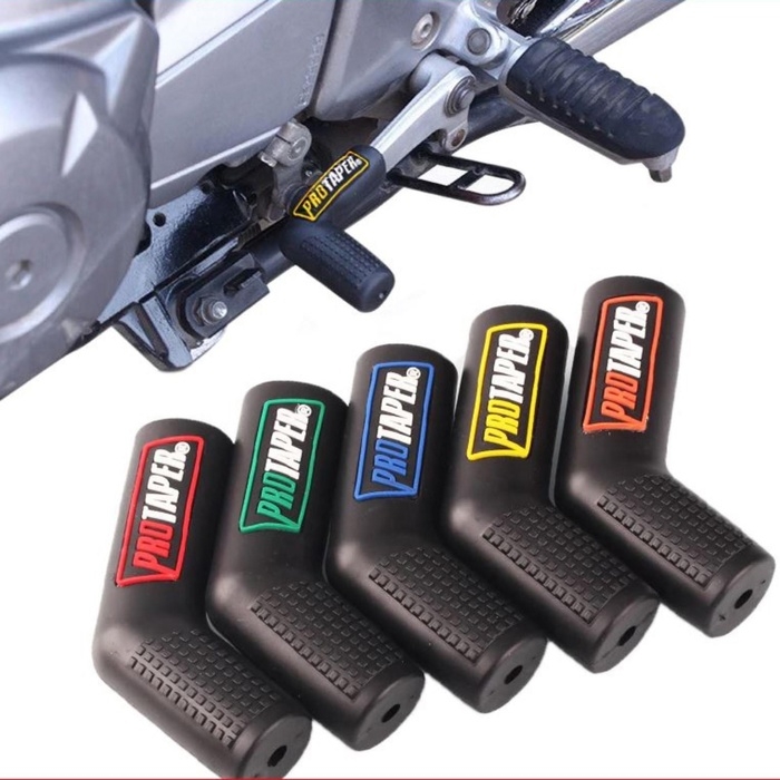 Накладка на рычаг переключения передач мотоцикла, черный, рисунок микс Накладка на рычаг переключения передач мотоцикла, черный, рисунок микс