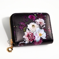 Кошелёк на молнии &laquo;Выбражулька&raquo;, цвет чёрный