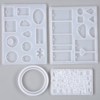 Набор силиконовых молдов и аксессуаров, для эпоксидной смолы