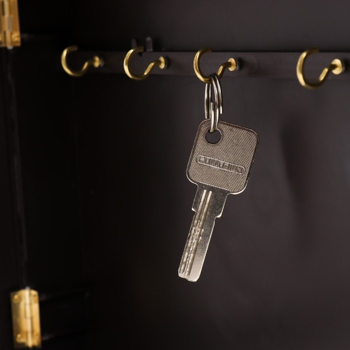 Ключница Ключница "Вечерний мегаполис" Венге 26х31х4,5 см