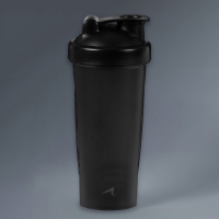 Шейкер для спортивного питания Onlytop, 600 мл, цвет черный