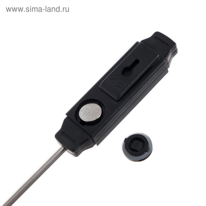 Термометр (термощуп) кухонный LTP-001, максимальная температура 200 &deg;C, от батареек LR44, черный