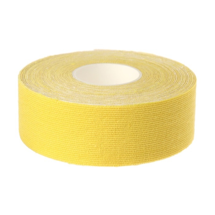 Кинезио - тейп, 2,5 см &times; 5 м, цвет жёлтый