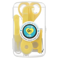 Набор по уходу за ребенком, 5 предметов (расческа, пинцет, ножницы, книпсер, пилка), цвет желтый 6 Набор по уходу за ребенком, 5 предметов (расческа, пинцет, ножницы, книпсер, пилка), цвет желтый 6