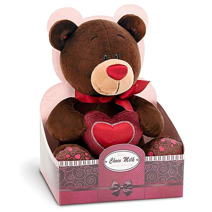 Мягкая игрушка «Медведь Choco с сердцем», 20 см Мягкая игрушка «Медведь Choco с сердцем», 20 см