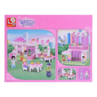 Конструктор &laquo;Розовая мечта: домик&raquo;, 306 деталей