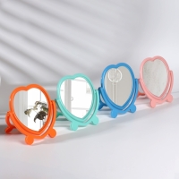 Зеркало настольное, с рамкой под фотографию, зеркальная поверхность 12,7 × 13 см, цвет МИКС Зеркало настольное, с рамкой под фотографию, зеркальная поверхность 12,7 × 13 см, цвет МИКС