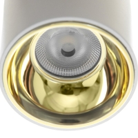 Светильник "Роллфи" LED 4000К 10Вт DIM220 IP54 белый золото 7,5х7,5х10см Светильник "Роллфи" LED 4000К 10Вт DIM220 IP54 белый золото 7,5х7,5х10см