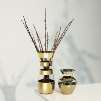 Ваза для цветов &laquo;Эстетика&raquo;, конусная, 27 см, 2 л.