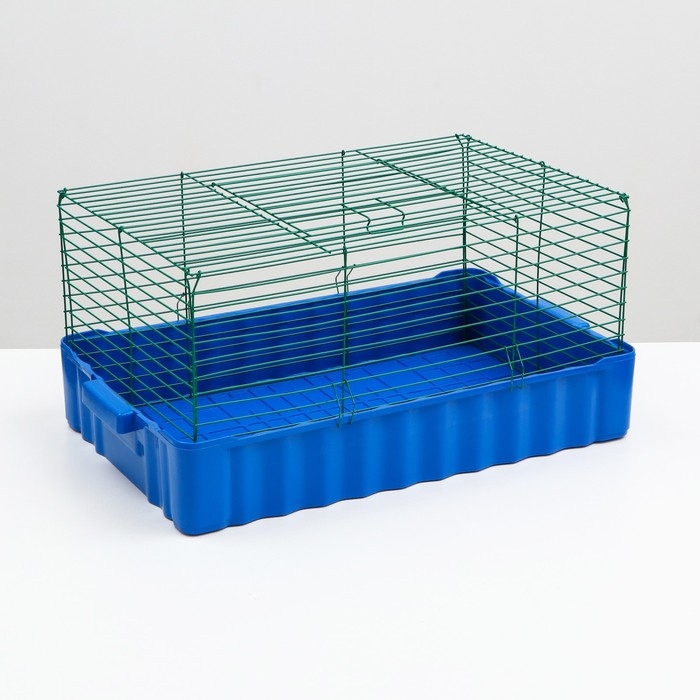 Клетка для кроликов № 4, 75 х 46 х 40 см микс цветов Клетка для кроликов № 4, 75 х 46 х 40 см микс цветов