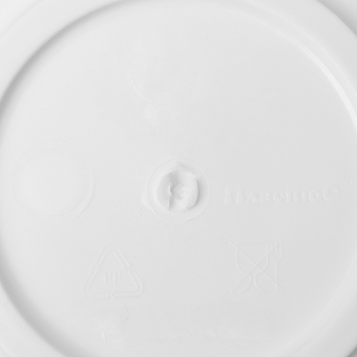 Горшок для цветов с поддоном «Хризантема», 2,1 л, d=16,5 см, h=14,8 см, цвет белый Горшок для цветов с поддоном «Хризантема», 2,1 л, d=16,5 см, h=14,8 см, цвет белый