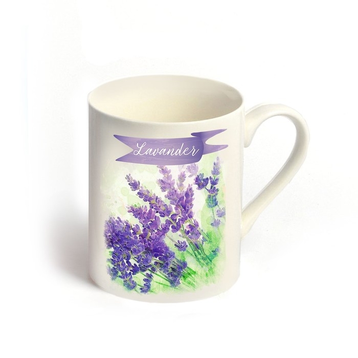 Набор для творчества «Декупаж кружки: Прованс», керамическая, 380 мл Набор для творчества «Декупаж кружки: Прованс», керамическая, 380 мл