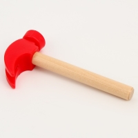 Детский молоточек &laquo;Красный&raquo; 16 &times; 7,5 &times; 2,8 см