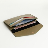 Кошелёк женский на кнопке, цвет зелёный Кошелёк женский на кнопке, цвет зелёный