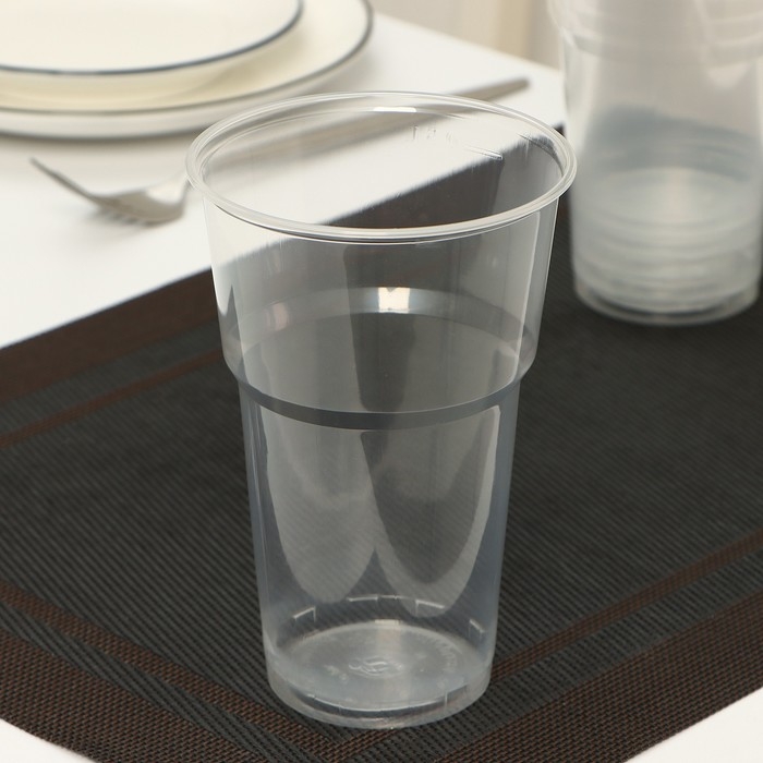 Набор пластиковых одноразовых стаканов Не ЗАБЫЛИ! «Факел», 500 мл, цвет прозрачный, в наборе 6 шт Набор пластиковых одноразовых стаканов Не ЗАБЫЛИ! «Факел», 500 мл, цвет прозрачный, в наборе 6 шт